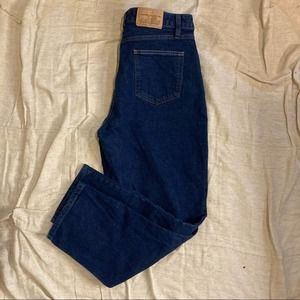 Patagonia Straight Dark Wash High Rise Ankle Jeans